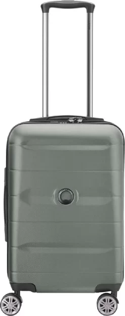 Delsey Comete+ Handbagage Koffer - 55 Cm - Groen