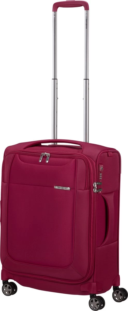 Samsonite Reiskoffer Met Laptopvak - D'Lite Spinner Uitbreidbaar (4 Wielen) 55 Cm Handbagage - Fuchsia - 2 Kg 12 Samsonite Reiskoffer Met Laptopvak - D'Lite Spinner Uitbreidbaar (4 Wielen) 55 Cm Handbagage - Fuchsia - 2 Kg - Afbeelding 12