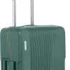 CarryOn Protector Luxe Handbagage Koffer - Trolley 55cm Met TSA-slot En Clipsluiting - Groen