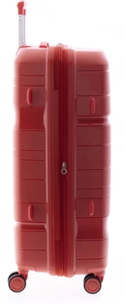 Gladiator Boxing Middelgrote Koffer Expandable 67 Cm 70/80 Liter TSA Slot - Koraalrood -Reisopslagwinkel 498x1200 2