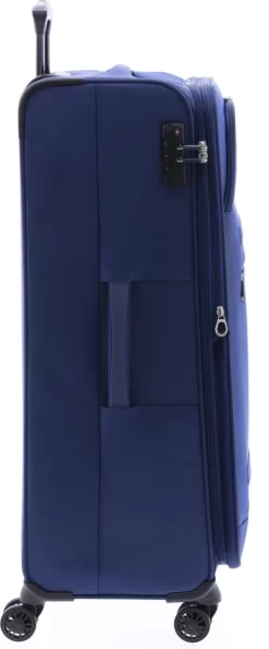 Gladiator Siroco L Grote Koffer 78 Cm - 115 Liter - Expandable - TSA Slot - Blauw -Reisopslagwinkel 499x1200 4