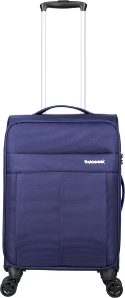 Decent D-Upright Handbagage Koffer - 55 Cm - TSA Slot - Donkerblauw