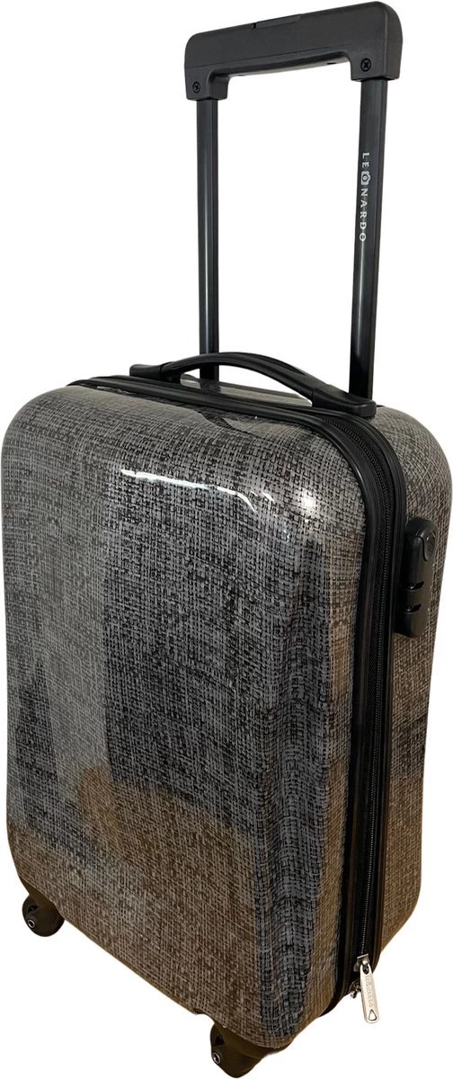 Leonardo Handbagagekoffer Lichtgewicht 51cm - Cabinsize Reiskoffer 30Liter - Reistrolley - Inclusief Slot 1 Leonardo Handbagagekoffer Lichtgewicht 51cm - Cabinsize Reiskoffer 30Liter - Reistrolley - Inclusief Slot