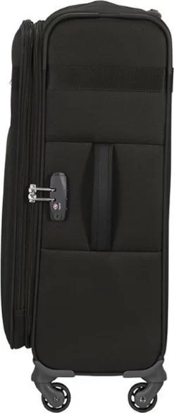 Samsonite Reiskoffer - Citybeat Spinner 66/24 Uitbreidbaar (Medium) Black -Reisopslagwinkel 507x1200