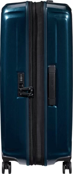 Samsonite Reiskoffer - Nuon Spinner 75/28 Exp (Medium) Metallic Dark Blue -Reisopslagwinkel 508x1200 3