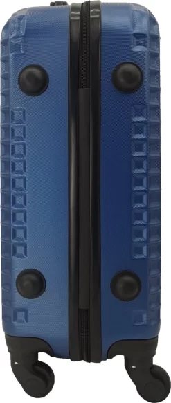 SB Travelbags Handbagage Koffer 51cm 4 Wielen Trolley - Blauw -Reisopslagwinkel 509x1200 1