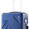 Swissmobility Elite Handbagagekoffer - 55cm Luxe Handbagage Met Dubbele TSA-kliksloten - Blauw