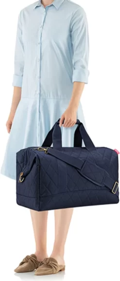 Reisenthel Allrounder L Reistas Sporttas - 30L - Rhombus Midnight Gold Blauw 17 Reisenthel Allrounder L Reistas Sporttas - 30L - Rhombus Midnight Gold Blauw -Reisopslagwinkel 514x1200 2