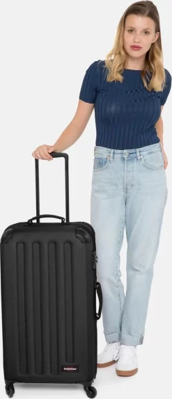 Eastpak TRANZSHELL M Reiskoffer (67 X 42 X 4 Cm) - Black -Reisopslagwinkel 516x1200