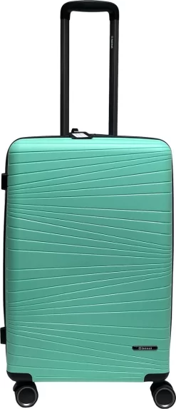 Benzi Barco Middelgrote Koffer - 65 Cm - 65 Liter - Mintgroen -Reisopslagwinkel 517x1200