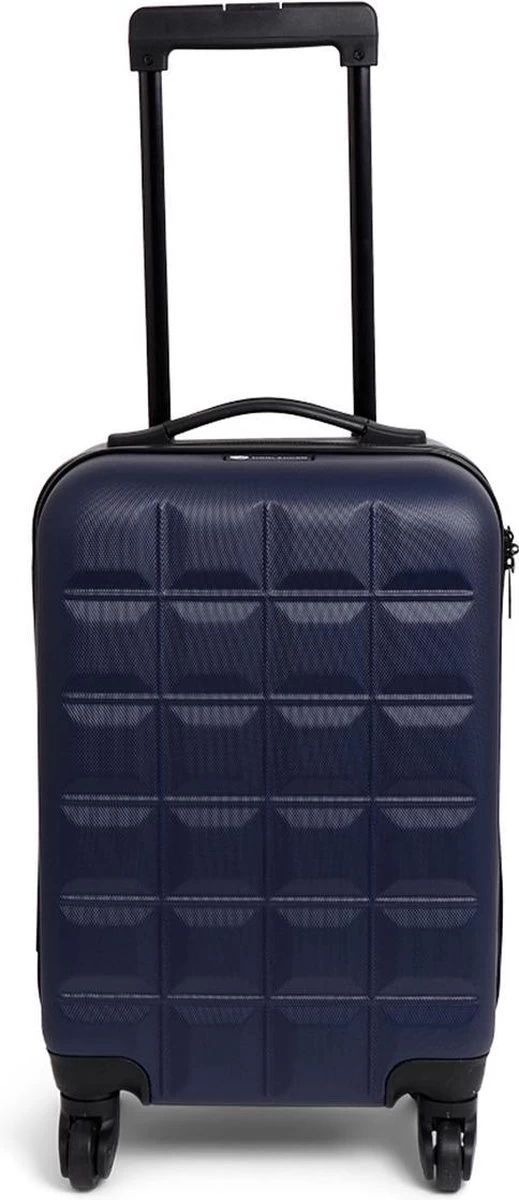 Norlander Squared Handbagagekoffer 37L - Reiskoffer Trolley - ECO Rpet - Blauw 1 Norlander Squared Handbagagekoffer 37L - Reiskoffer Trolley - ECO Rpet - Blauw