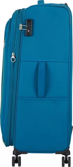 American Tourister Reiskoffer - Hyperspeed Spinner 80/30 Tsa Uitbreidbaar Deep Teal -Reisopslagwinkel 526x1200 10