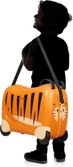 Samsonite Ride-on Kinderkoffer - Dream Rider Suitcase Tiger T. -Reisopslagwinkel 526x1200 4