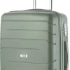 TravelZ Big Bars Reiskoffer 68 Cm Met Dubbele Wielen - Trolley Koffer Met TSA-slot - Olijf