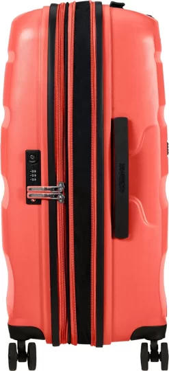 American Tourister Reiskoffer - Bon Air Dlx Spinner 66/24 Tsa Uitbreidbaar (Medium) Flash Coral -Reisopslagwinkel 549x1200