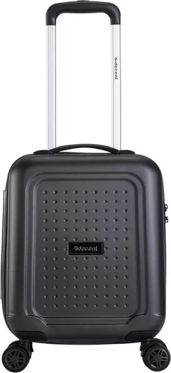 Decent Handbagage Koffer / Trolley / Reiskoffer - 42 Cm - 24 Liter - ABS - Maxi Air - Grijs -Reisopslagwinkel 551x1200 1