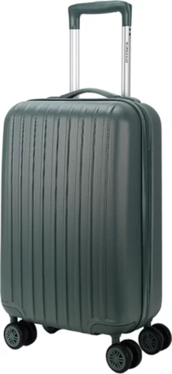 Decent Handbagage Koffer / Trolley / Reiskoffer - 55 Cm - 38 Liter - ABS - Tranporto - Groen 23 Decent Handbagage Koffer / Trolley / Reiskoffer - 55 Cm - 38 Liter - ABS - Tranporto - Groen -Reisopslagwinkel 552x1200 1