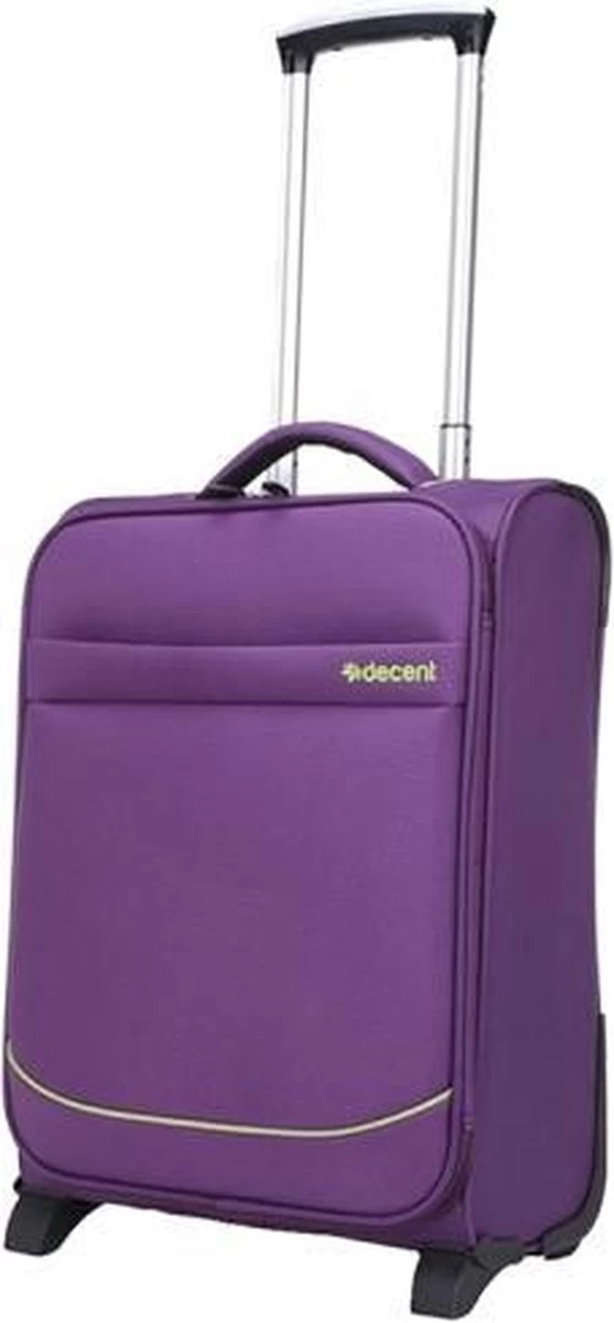 Decent Handbagage Koffer Super-Light 50 - Paars 17 Decent Handbagage Koffer Super-Light 50 - Paars - Afbeelding 17