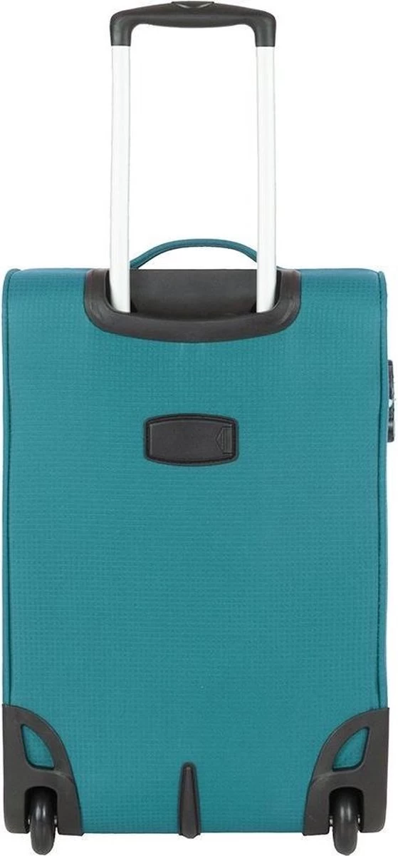 Travelbags Handbagage Zachte Koffer / Trolley / Reiskoffer - The Base - 55 Cm - Groen 2 Travelbags Handbagage Zachte Koffer / Trolley / Reiskoffer - The Base - 55 Cm - Groen - Afbeelding 2