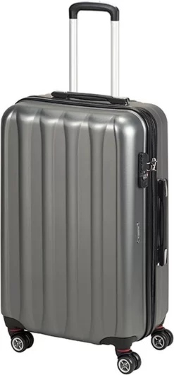 Princess Traveller Hollywood - Reiskoffer - Antraciet - M - 68cm -Reisopslagwinkel 559x1200 6