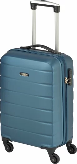Princess Traveller Grenada - Handbagagekoffer - Grijsblauw - S - 55cm -Reisopslagwinkel 562x1200