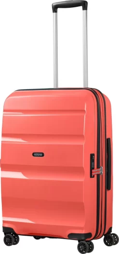 American Tourister Reiskoffer - Bon Air Dlx Spinner 66/24 Tsa Uitbreidbaar (Medium) Flash Coral -Reisopslagwinkel 565x1200 6