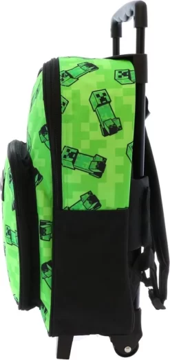 Minecraft Jongens Trolley 29x15x38 Groen -Reisopslagwinkel 566x1200 2