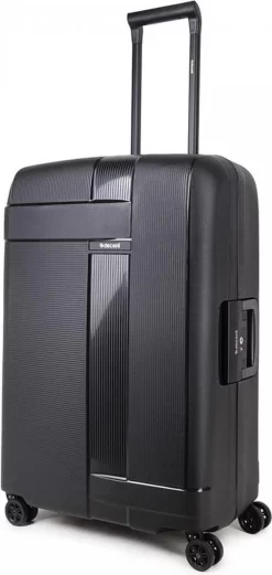 Decent Transit Medium Koffer - 70 Cm - Zwart