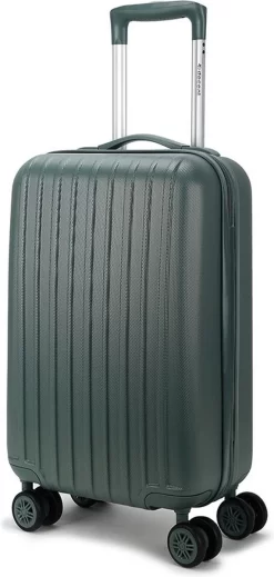 Decent Handbagage Koffer / Trolley / Reiskoffer - 55 Cm - 38 Liter - ABS - Tranporto - Groen 24 Decent Handbagage Koffer / Trolley / Reiskoffer - 55 Cm - 38 Liter - ABS - Tranporto - Groen -Reisopslagwinkel 571x1200 1