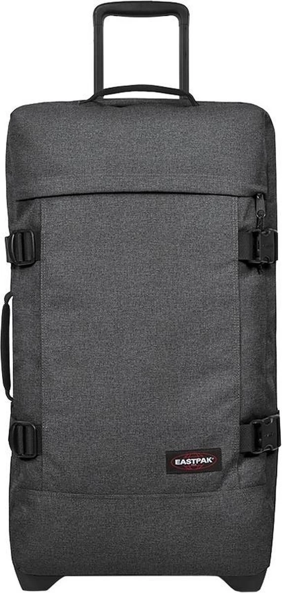 Eastpak TRANVERZ M Reiskoffer (67 X 35.5 X 30 Cm) - Black Denim 18 Eastpak TRANVERZ M Reiskoffer (67 X 35.5 X 30 Cm) - Black Denim - Afbeelding 18