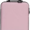 Enrico Benetti Louisville 39040 Handbagage Koffer Hardcase ABS - Roze