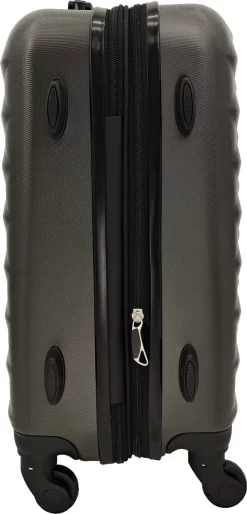 SB Travelbags 'Expandable' Bagage Koffer 65cm- Donker Grijs 10 SB Travelbags 'Expandable' Bagage Koffer 65cm- Donker Grijs -Reisopslagwinkel 577x1200 7