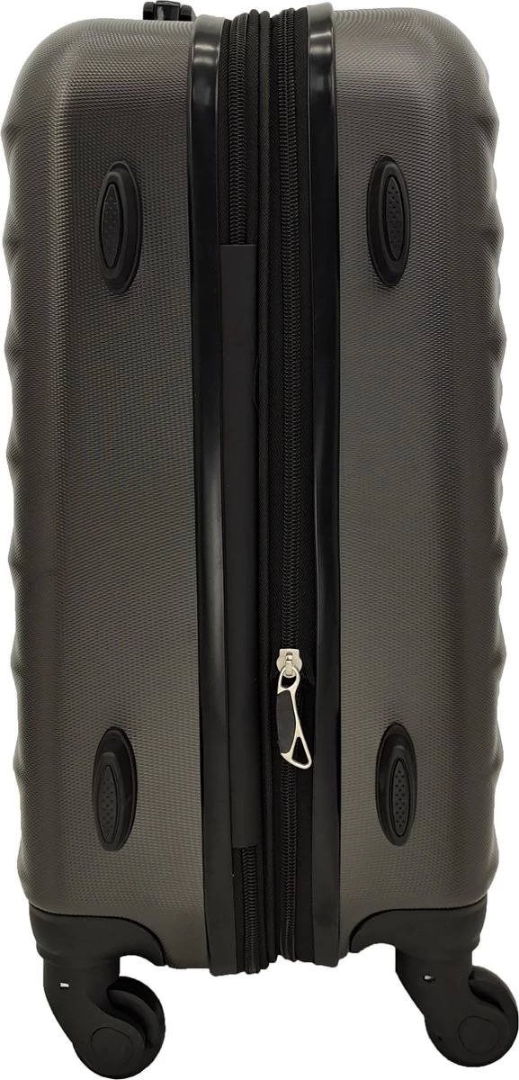 SB Travelbags 'Expandable' Bagage Koffer 65cm- Donker Grijs 3 SB Travelbags 'Expandable' Bagage Koffer 65cm- Donker Grijs - Afbeelding 3
