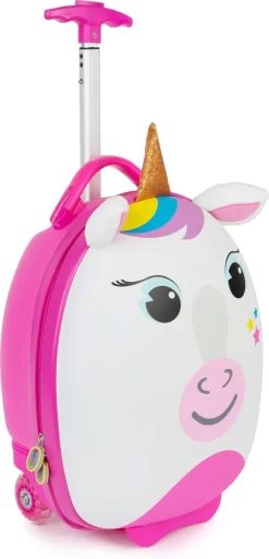 Boppi - Kindertrolley - Eenhoorn - Handbagage - Lichtgewicht - Duurzaam - 17L