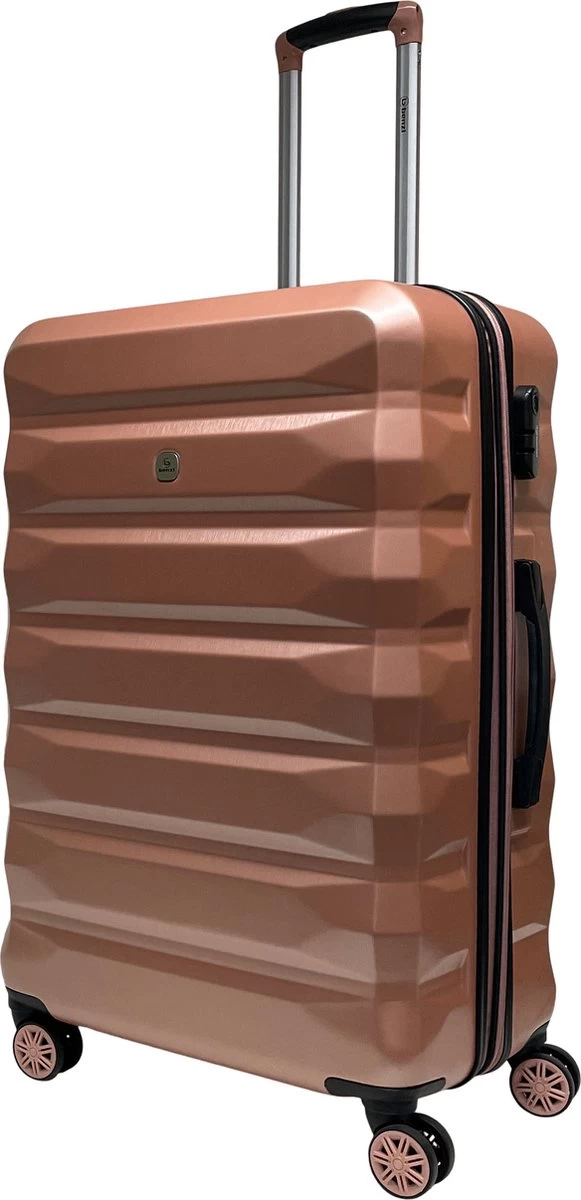 Benzi Xisto Grote Koffer - 75 Cm - 106 Liter - Expandable - Roze 1 Benzi Xisto Grote Koffer - 75 Cm - 106 Liter - Expandable - Roze