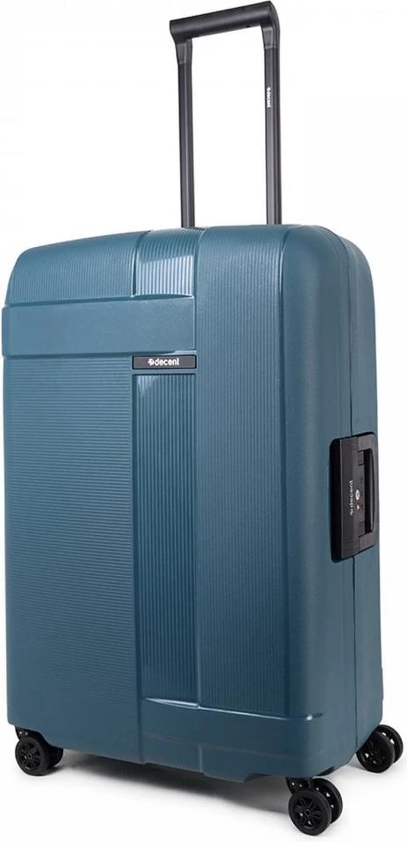 Decent Transit Medium Koffer - 70 Cm - Petrol Groen 1 Decent Transit Medium Koffer - 70 Cm - Petrol Groen