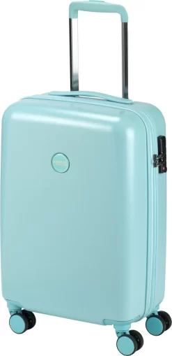 Princess Traveller Harlem - Handbagage Koffer - Blauw - S - 55cm -Reisopslagwinkel 582x1200 4