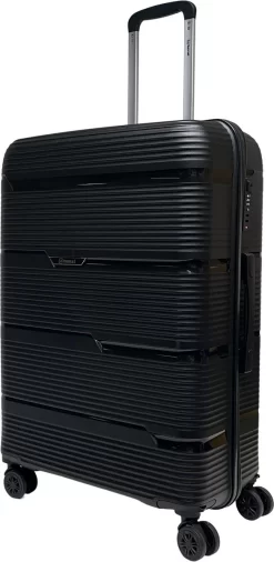 Benzi Izeda Grote Koffer - 75 Cm - 95 Liter - Zwart