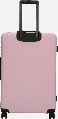Enrico Benetti Koffer / Trolley / Reiskoffer - 75 X 46 X 25 Cm - 93 Liter - ABS - Maat L - Louisville - Roze -Reisopslagwinkel 587x1200 4