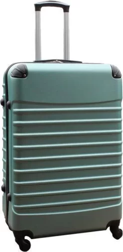 Travelerz Kofferset 3 Delig Met Wielen En Cijferslot - ABS - Groen (228-) -Reisopslagwinkel 588x1200 4