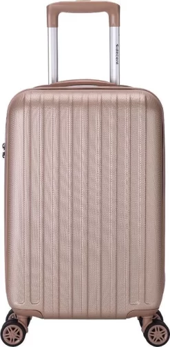 Decent Tranporto-One Handbagage Koffer 55 Cm - Zalmroze