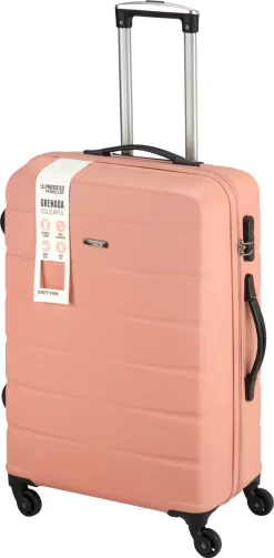 Princess Traveller Grenada - Reiskoffer - Dirty Pink - M - 66cm -Reisopslagwinkel 589x1200 4