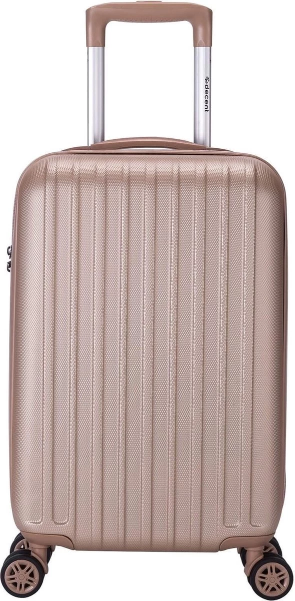 Decent Tranporto-One Handbagage Koffer 55 Cm - Zalmroze 19 Decent Tranporto-One Handbagage Koffer 55 Cm - Zalmroze - Afbeelding 19