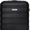 Globeless Handbagage Koffer - TSA Slot - 55x35x20cm - IATA Standaard Trolley - Zwart