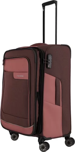Travelite Zachte Koffer / Trolley / Reiskoffer - Viia - 67 Cm (medium) - Roze 20 Travelite Zachte Koffer / Trolley / Reiskoffer - Viia - 67 Cm (medium) - Roze -Reisopslagwinkel 592x1200 4
