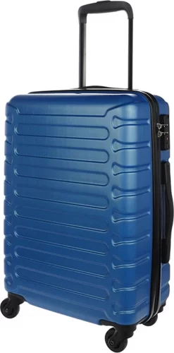 Enrico Benetti Handbagage Koffer Showkoo 52 Steel Blue -Reisopslagwinkel 593x1200