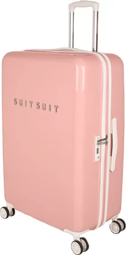 SUITSUIT - Fabulous Fifties - Papaya Peach - Reiskoffer (76 Cm) -Reisopslagwinkel 593x1200 3