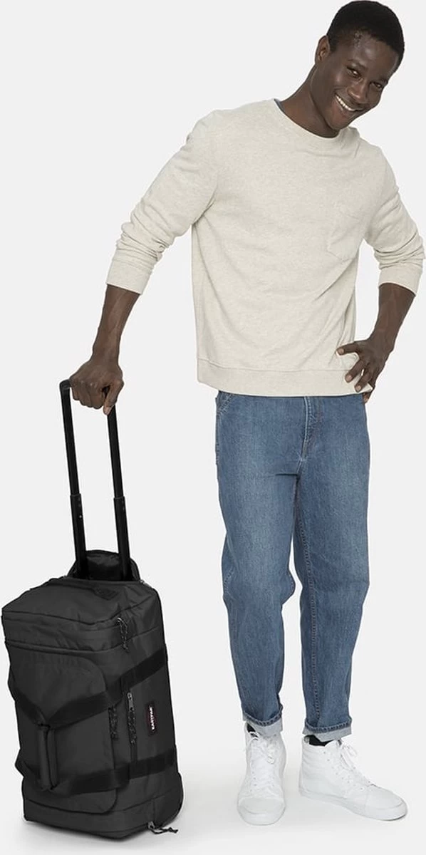 Eastpak LEATHERFACE S + Reistas, 38 Liter - Black 2 Eastpak LEATHERFACE S + Reistas, 38 Liter - Black - Afbeelding 2