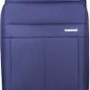 Decent D-Upright Medium Koffer - 66 Cm Expandable - TSA Slot - Donkerblauw