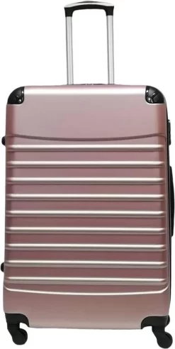 Castillo Quadrant 2 Delige ABS Kofferset (XL + S) - Rosé Gold -Reisopslagwinkel 603x1200 4